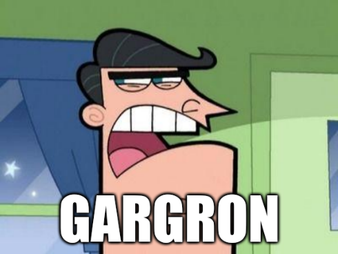 Screen capture from the animated television series Fairly Oddparents, edited into an image macro. It shows a facial close-up of Mr Turner, lead character Timmy Turner's father. He is speaking in anger with his eyes squinted and directed to one side. The image has a large piece of text at the bottom which reads, 